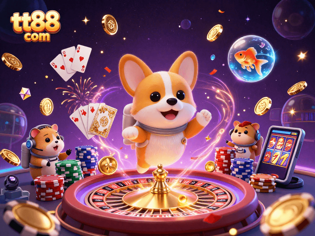 Experience thrilling action in tt88 com casino with colorful characters and dynamic elements.