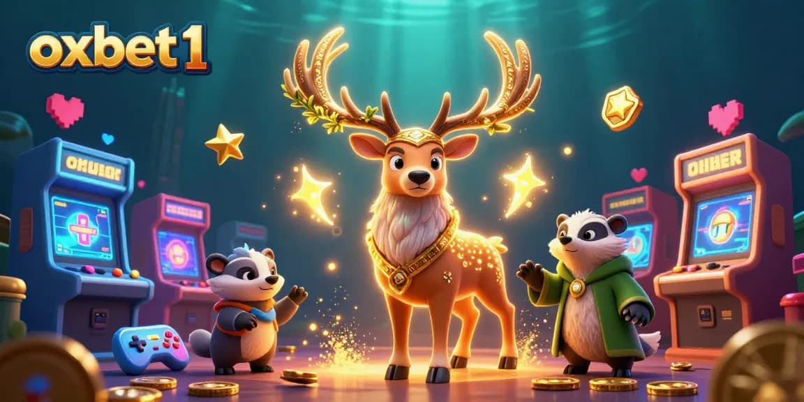 Experience exciting gameplay at oxbet1 with a vibrant casino-themed illustration featuring mystical characters.