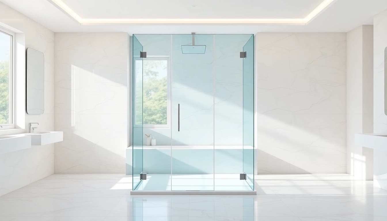 Enhance your bathroom with a corner shower screen frameless that combines elegance and functionality.