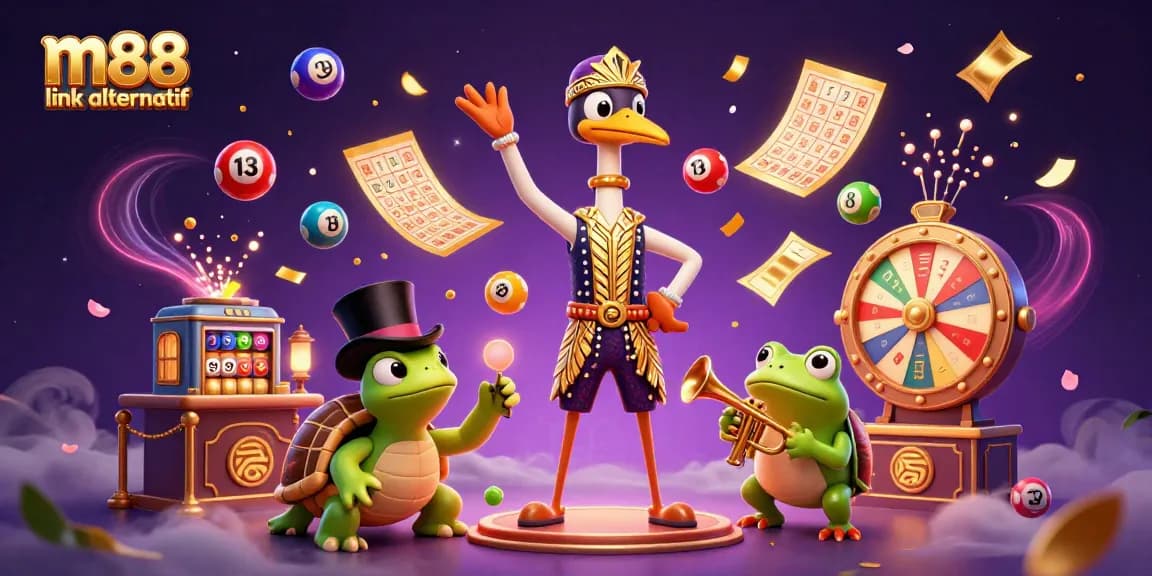 Experience m88 link alternatif with lively casino characters and vibrant game elements.
