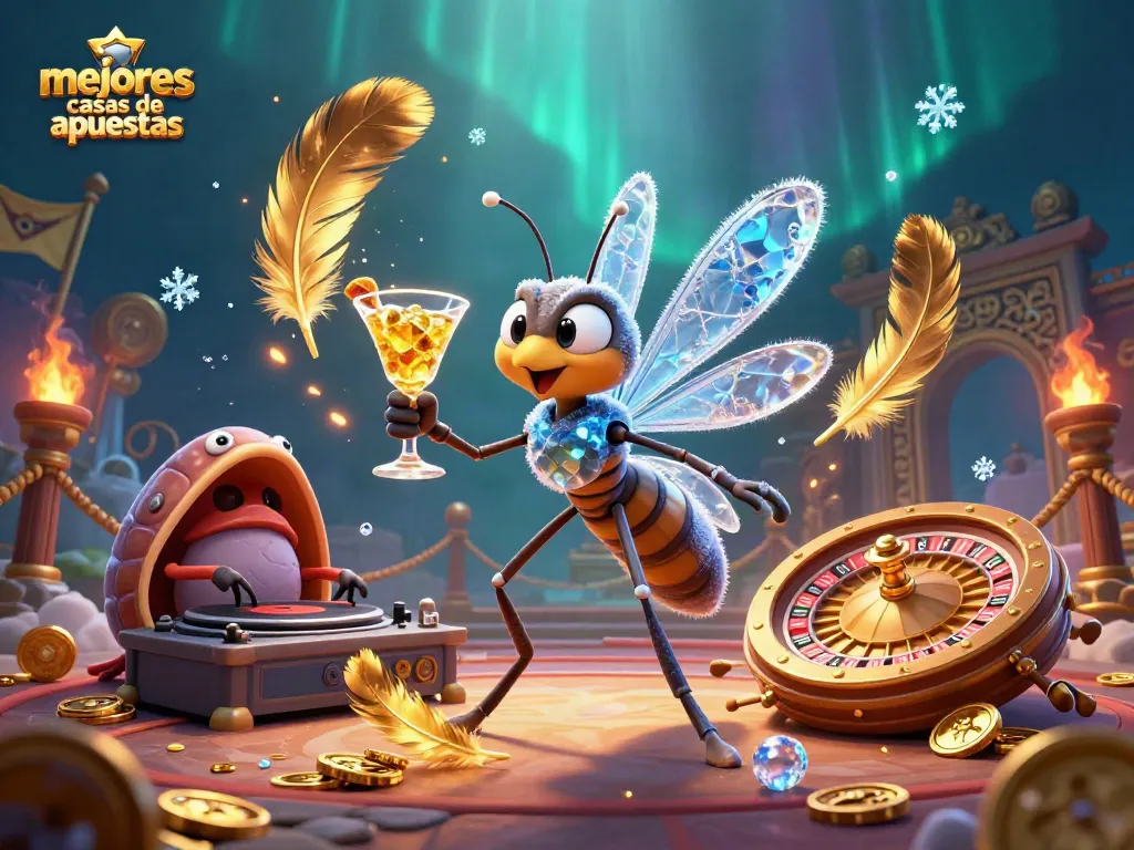 Las mejores casas de apuestas: experiencia visual cautivadora con insectos y ruletas