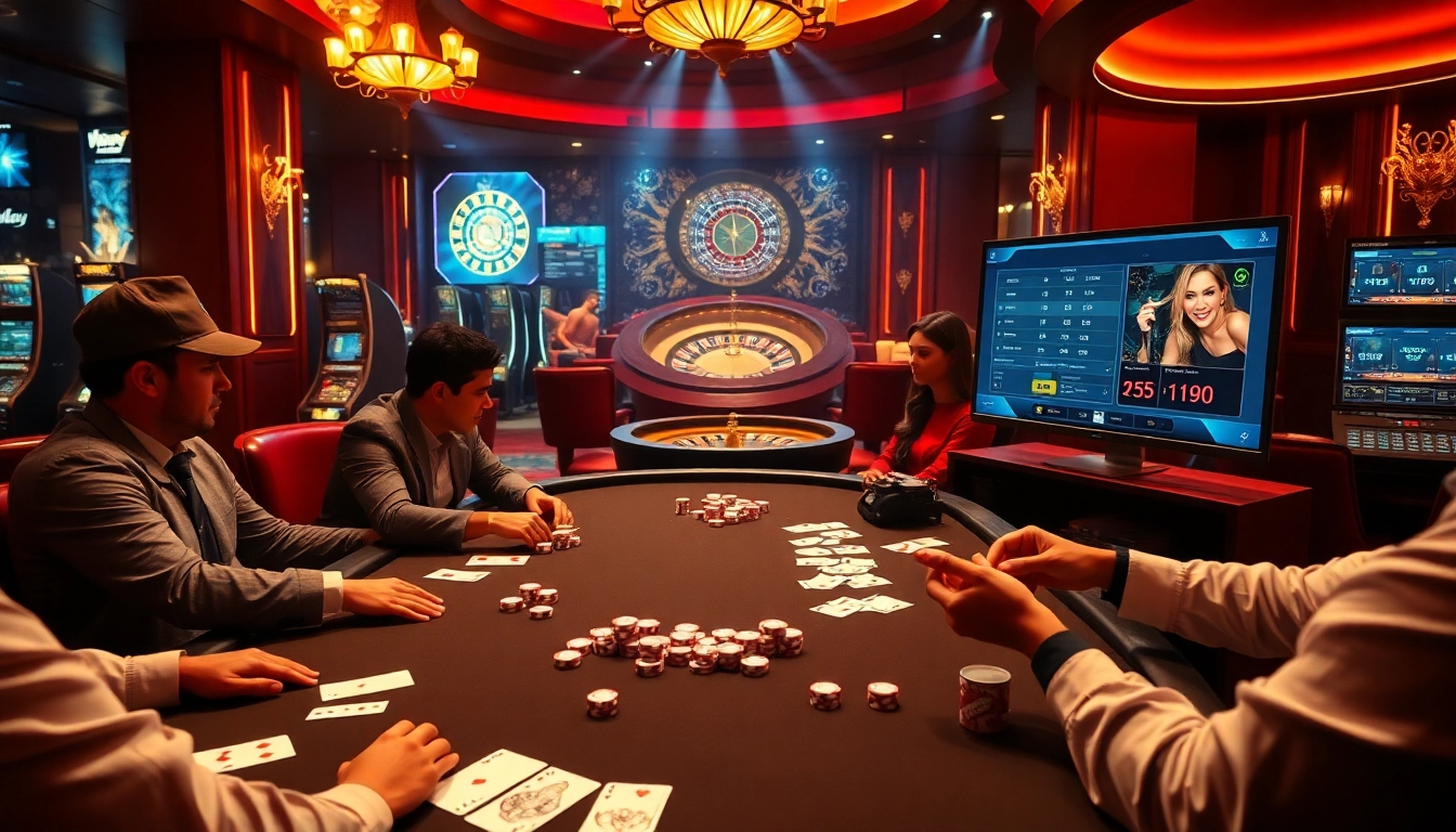 Experience the thrill of bk33 with engaging online casino gameplay, featuring poker, dice, and slot machines.