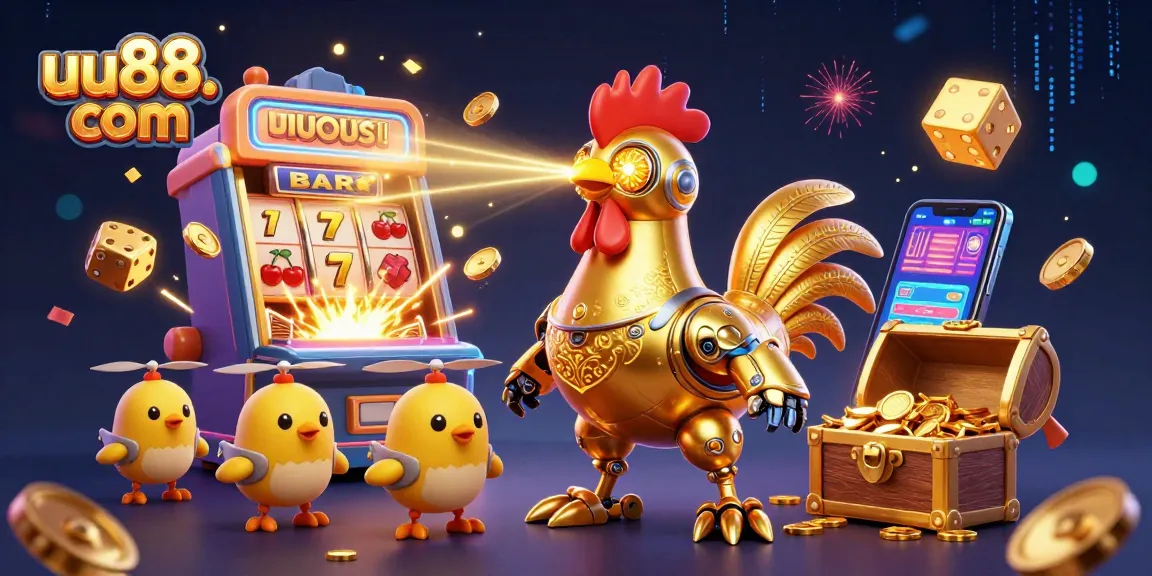 Spin the reels and win big with uu88. com's colorful retro-futuristic casino experience!