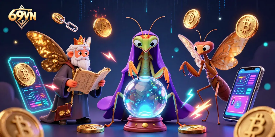 Experience thrilling gameplay with 69VN's diverse offerings, featuring vibrant casino elements and crypto currencies.