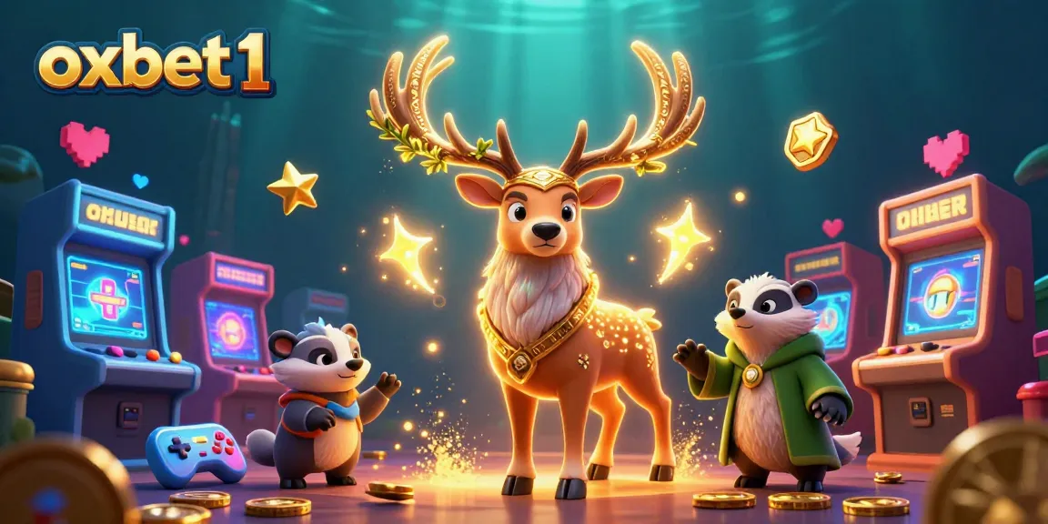 Experience exciting gameplay at oxbet1 with a vibrant casino-themed illustration featuring mystical characters.