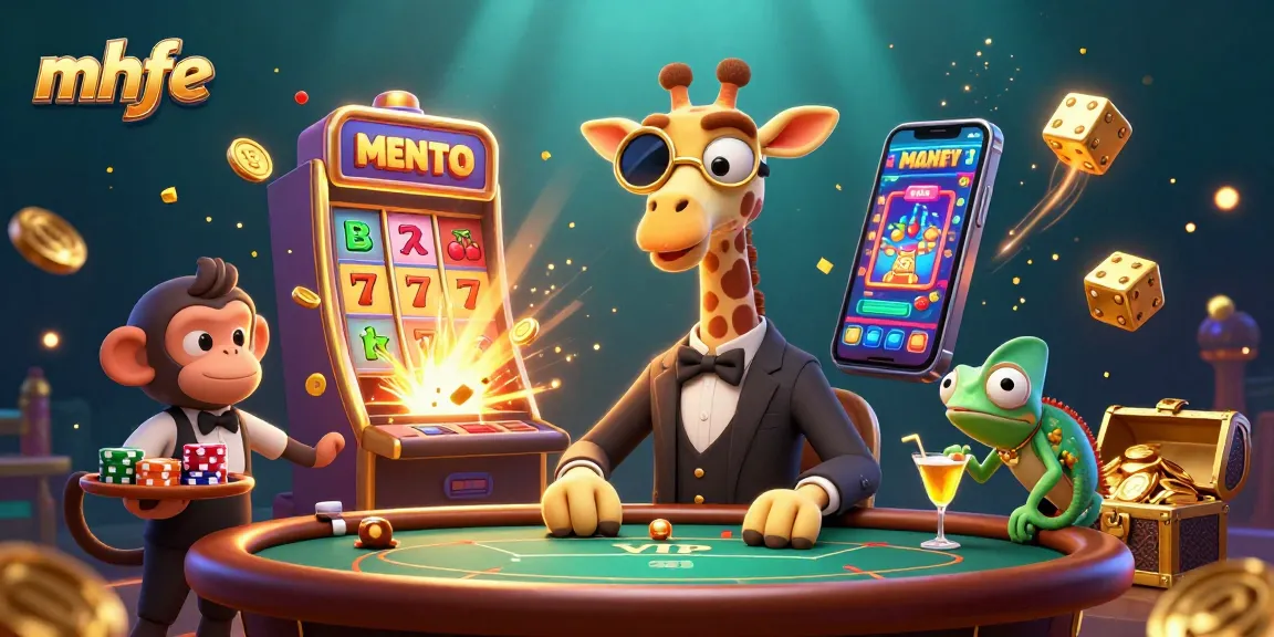 Win big at mhfe with 3D casino characters enjoying vibrant scenes of jackpots and excitement.