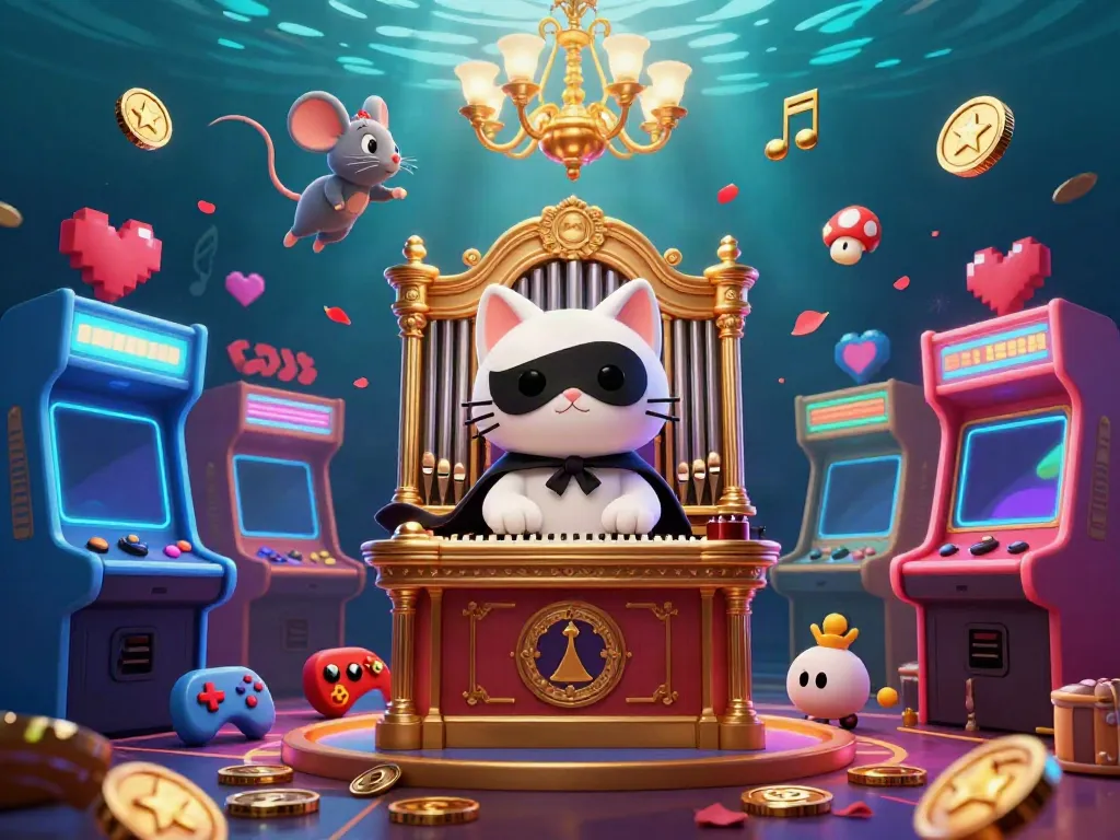 Experience the vibrant excitement of 11bet with a dynamic 3D casino illustration showcasing gaming action and rich character elements.