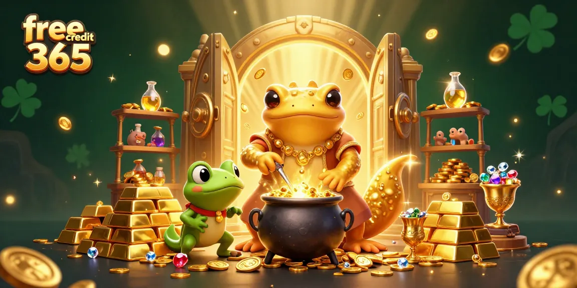 Experience the thrill of free credit 365 with dynamic casino elements and magical creatures.