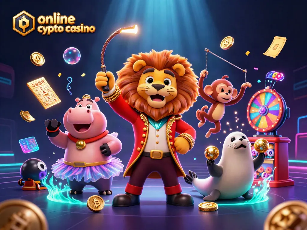 Gioca nei migliori online crypto casino con Bitcoin e Ethereum tra animali da circo dinamici e festeggiamenti