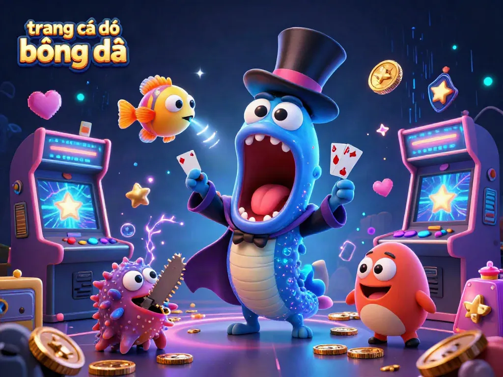 Tham gia trang cá độ bóng đá với các nhân vật hoạt hình dưới biển biểu diễn ảo thuật, đặc sắc và lôi cuốn.