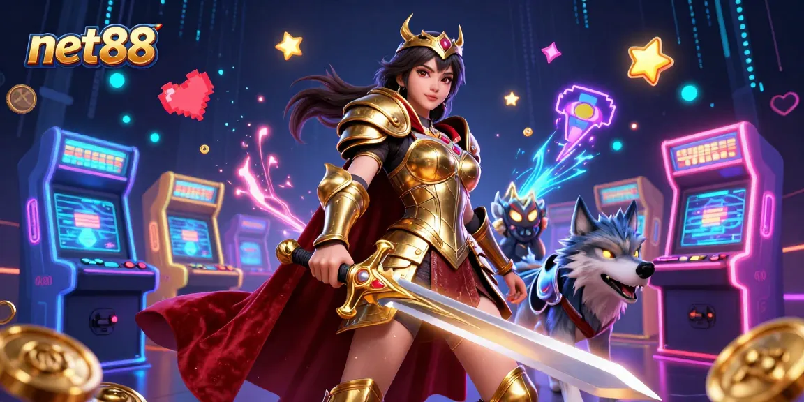 Experience thrilling gameplay with net88, featuring vibrant characters, dazzling game elements, and stunning visuals.