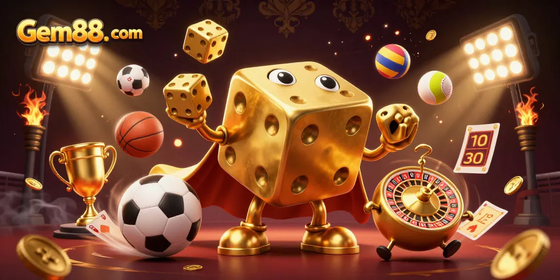 Experience thrilling gameplay at Gem88. com with vibrant 3D characters and dynamic sports action.
