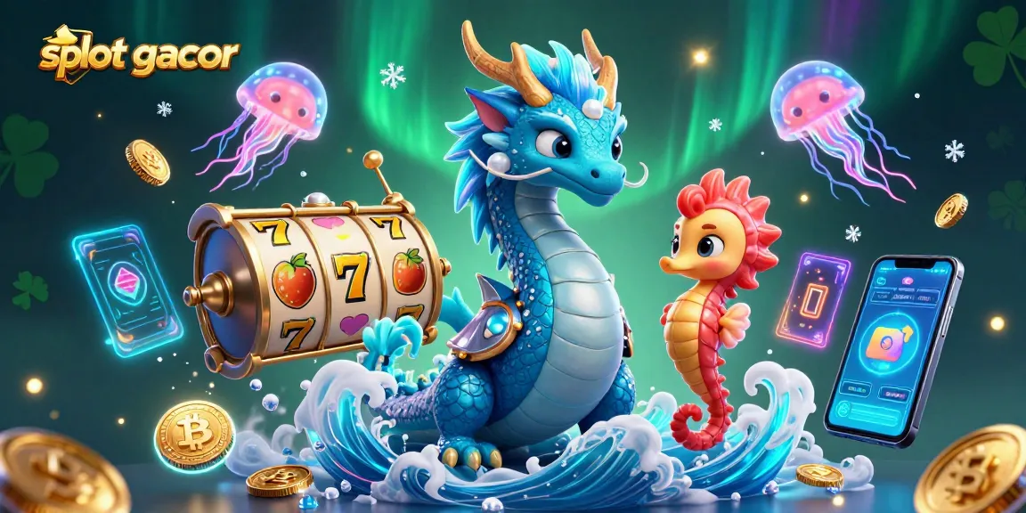 Experience the thrilling slot gacor adventure with dazzling characters and vibrant casino elements.