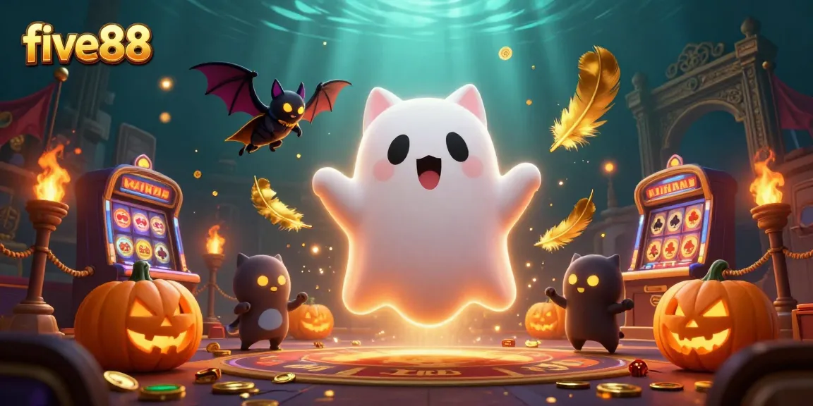 Join the thrilling five88 casino adventure with enchanting characters and vibrant gambling symbols.