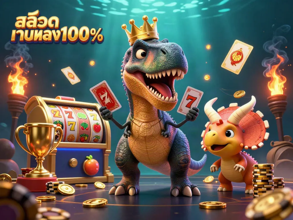 เล่นสล็อตเว็บตรง100% โดยใช้การ์ดและชิปทองในขณะเล่นเกมที่มีสีสันและน่าสนใจ