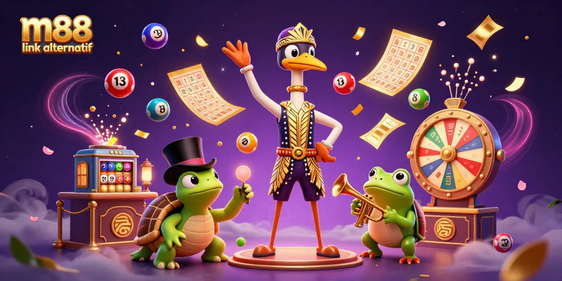 Experience m88 link alternatif with lively casino characters and vibrant game elements.