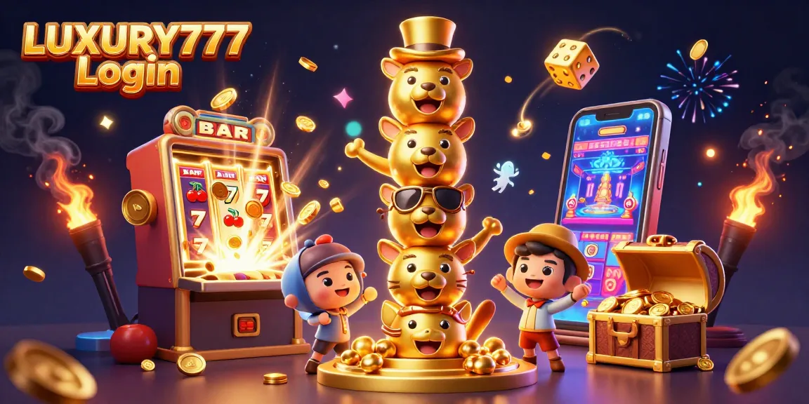 Rayakan peluang kemenangan dengan LUXURY777 Login, aplikasi kasino dengan slot menguntungkan.