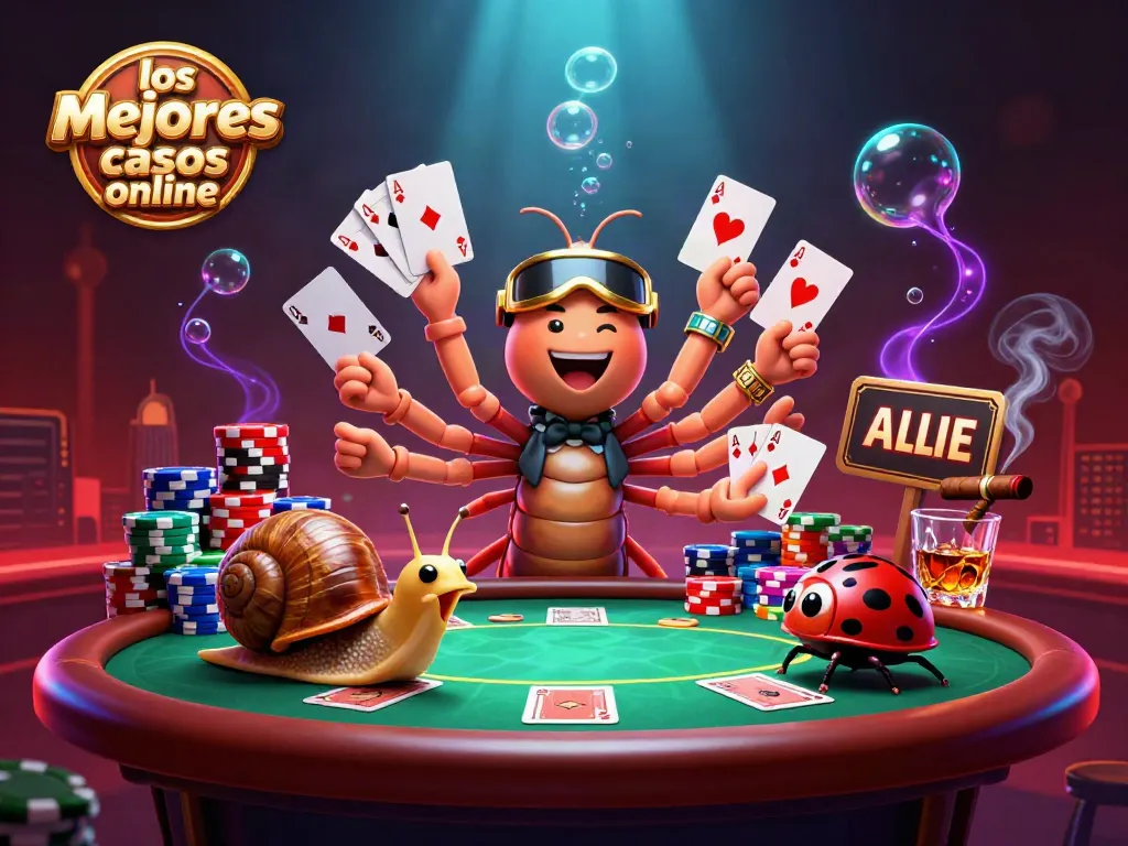 Disfruta en los mejores casinos online, con un dealer divertido y apilados de fichas.