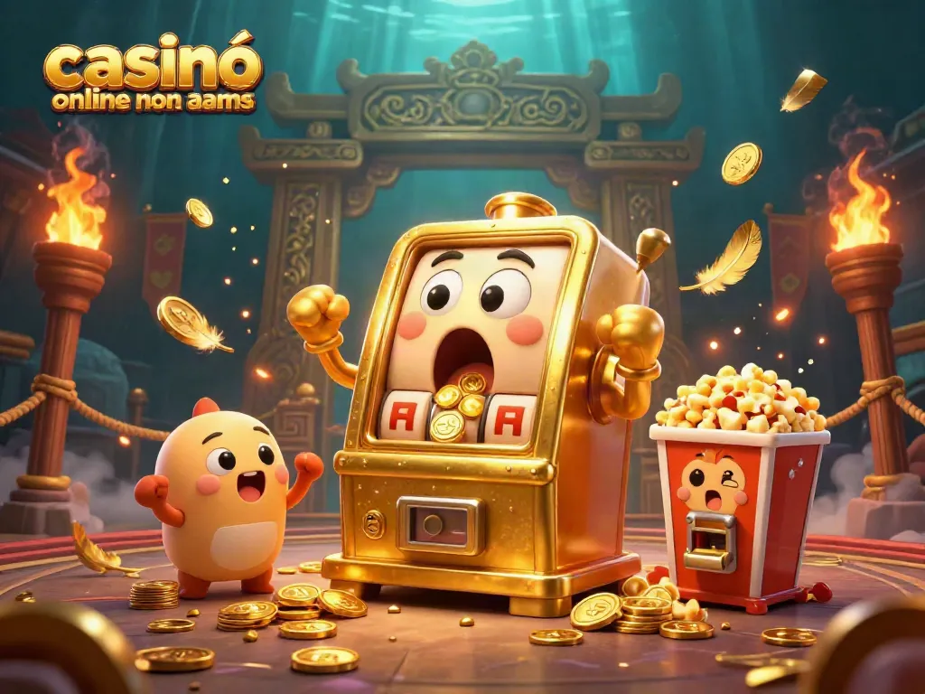 Casinò online non AAMS: divertiti con il jackpot e slot machines in un ambiente vibrante e ricco di dettagli.