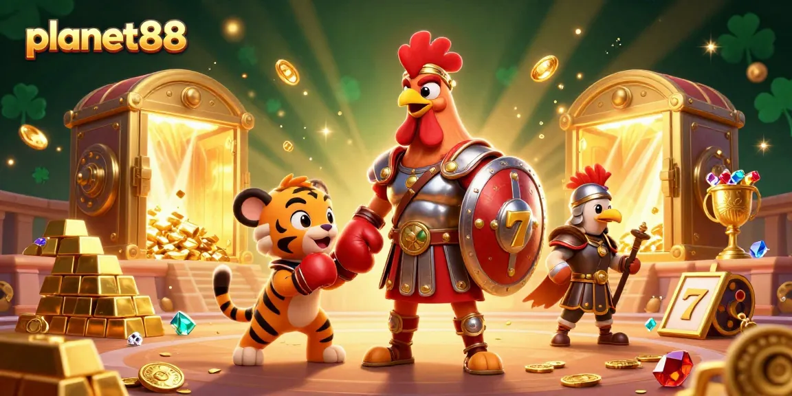 Engage in thrilling slot action at planet88 with a dynamic 3D casino celebration filled with jackpots.