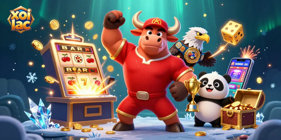 Xoi lac provides thrilling casino opportunities with vibrant characters celebrating victories.