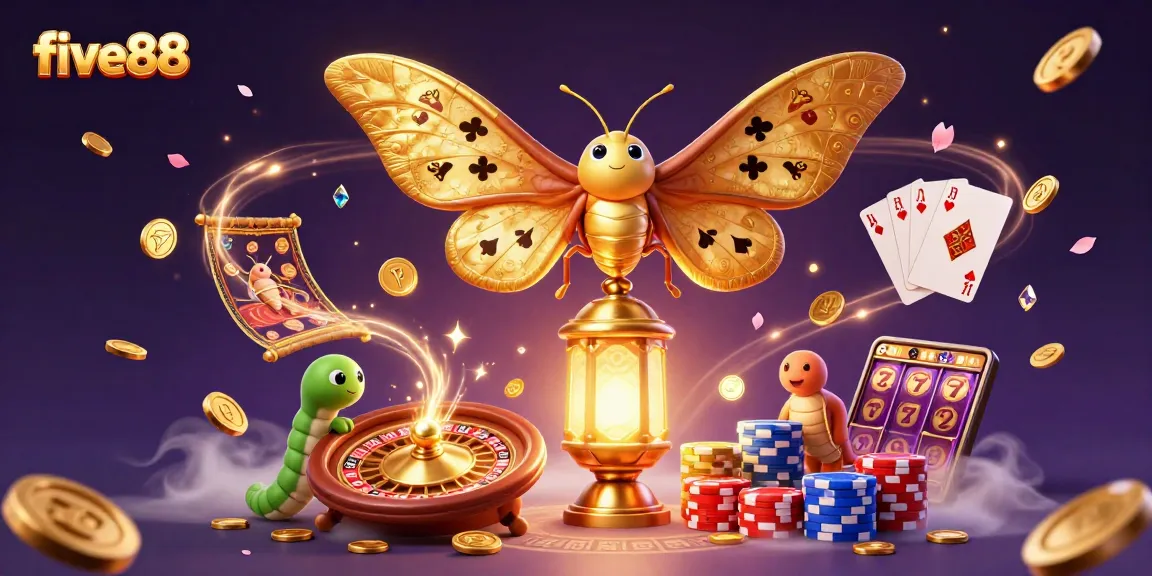 five88 offers thrilling online casino experiences with vibrant gaming scenes and captivating visuals.