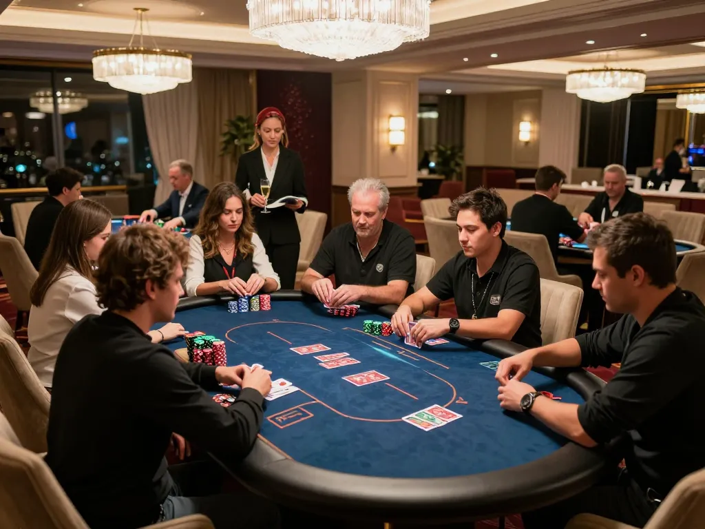 Experience the thrill of high-stakes gambling at TG88's exclusive VIP gaming area with professional players