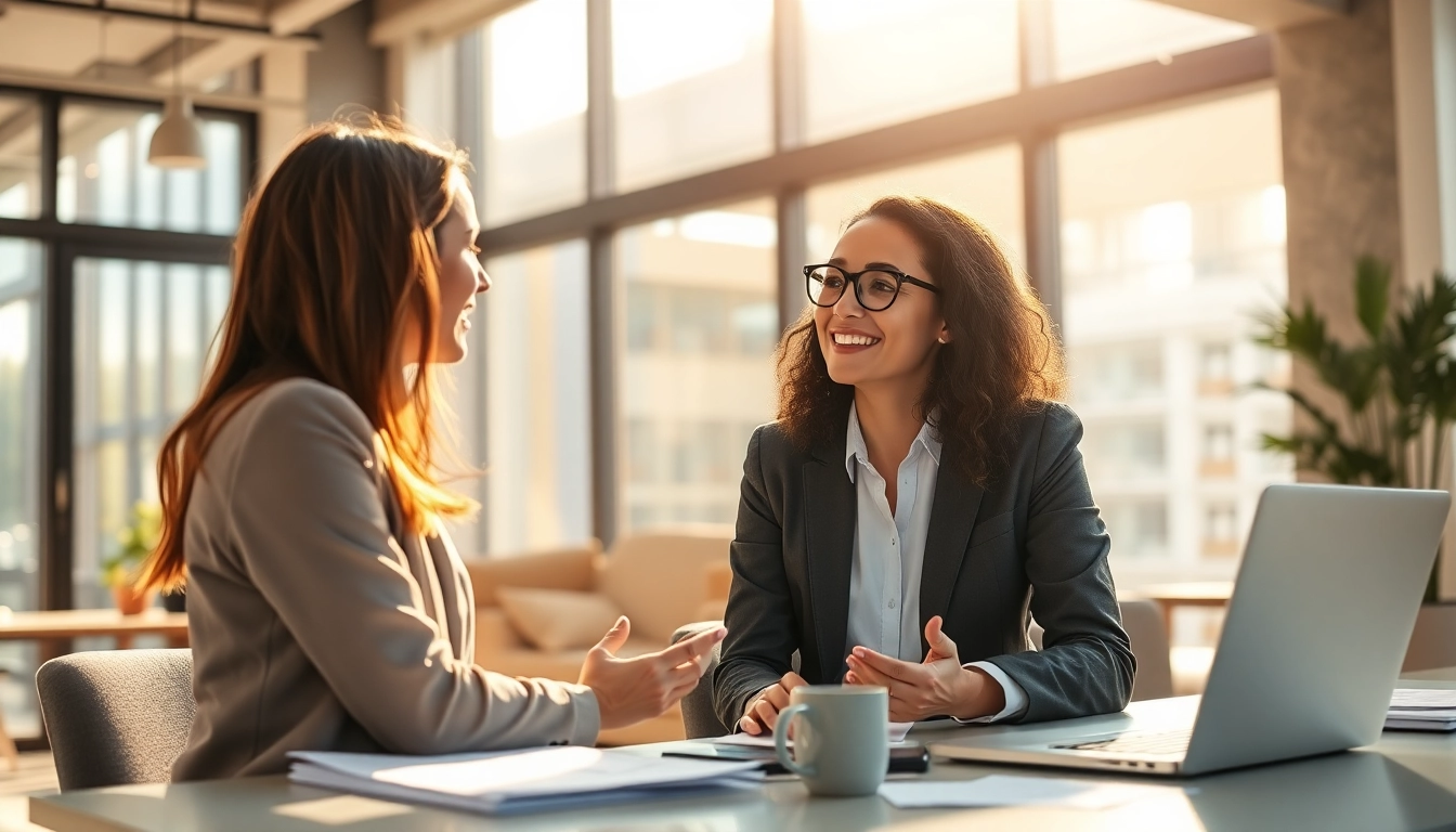 How to find my perfect career with personalized coaching in a bright office.
