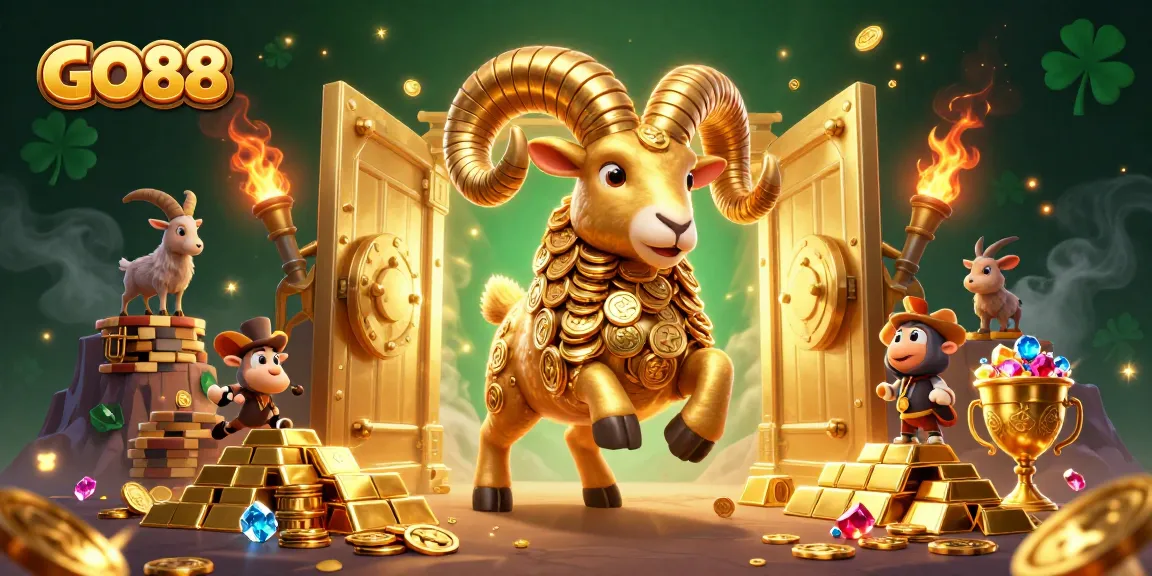 Experience thrilling action with GO88's golden treasures and gaming excitement!
