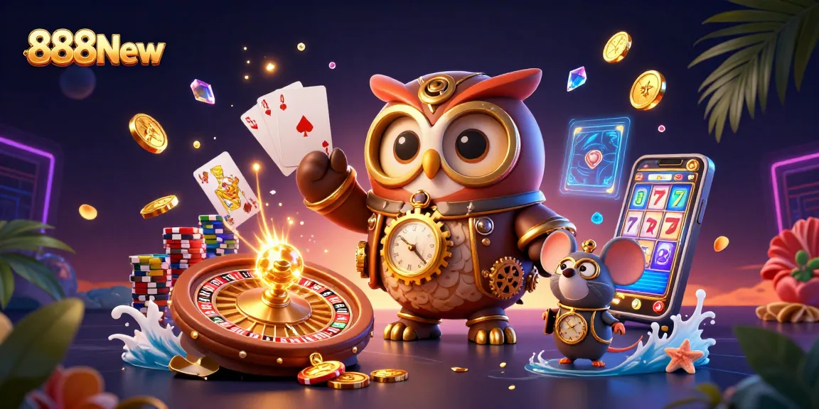 Experience thrilling gameplay at 888New with vibrant casino elements and dynamic slot interactions.