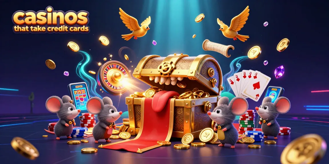 Experience thrilling wins at casinos that take credit cards with cascading coins and gem-filled fun.